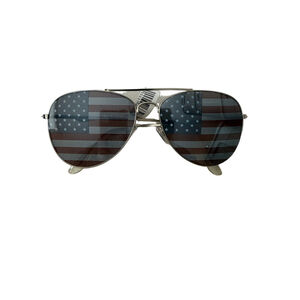 NWT American flag aviator sunglasses onesize